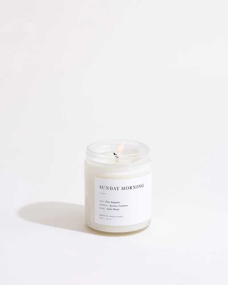 Brooklyn Candle, Minimalist, Sunday Morning