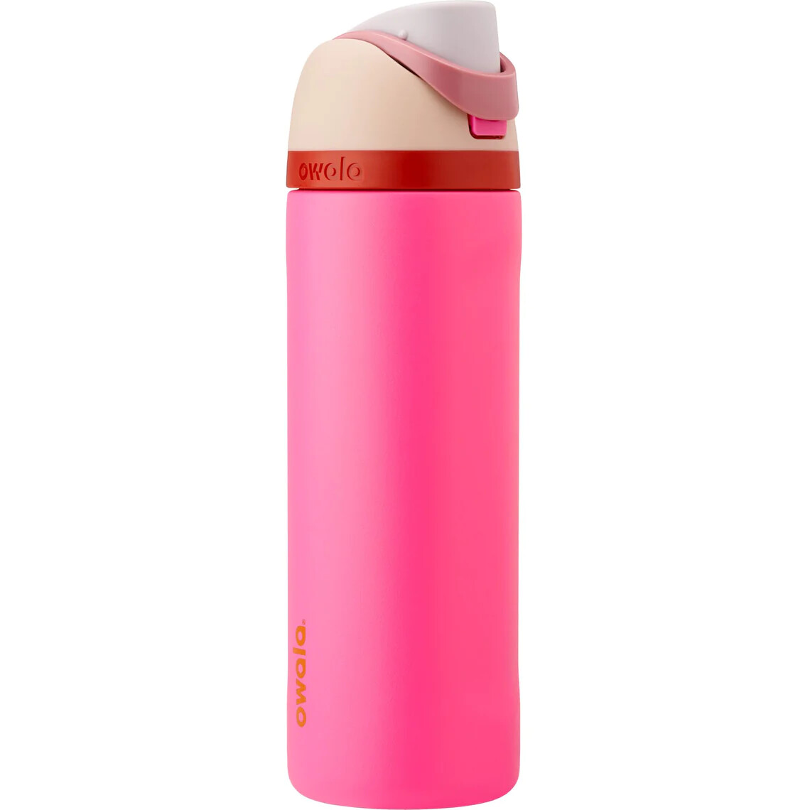 Owala FreeSip, 24oz, Can You See Me (tan/pink)