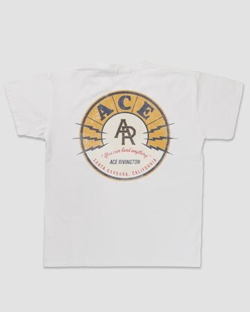 Ace Rivington, Heavy Tee, Record White