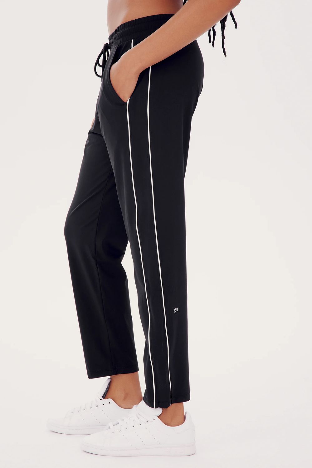 Splits59, Lucy Rigor Pant w/piping, size: xs, color: black