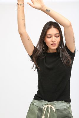 Electric and Rose, 90s Tee, Onyx
