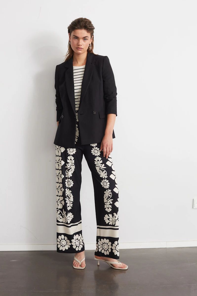 Oui, 87416, Blazer, Black