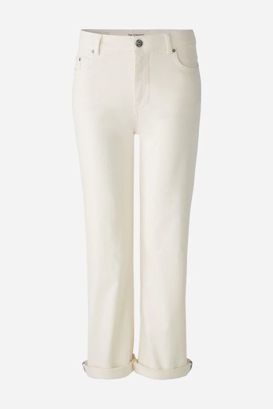 Oui, 88270, Denim, Off White