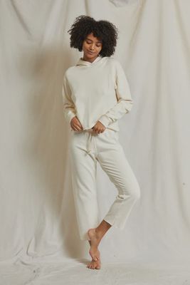 Perfect White Tee, Jamaica, Beach Fleece Wide Leg
