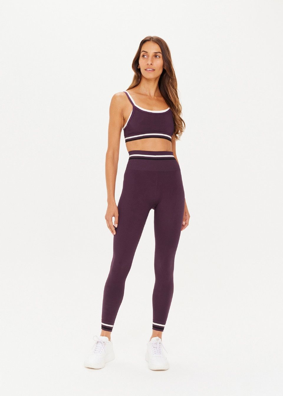 The Upside, Form Seamless Midi 25in, Plum