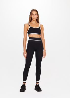 The Upside, Form Seamless Midi Pant 25&quot;, Black