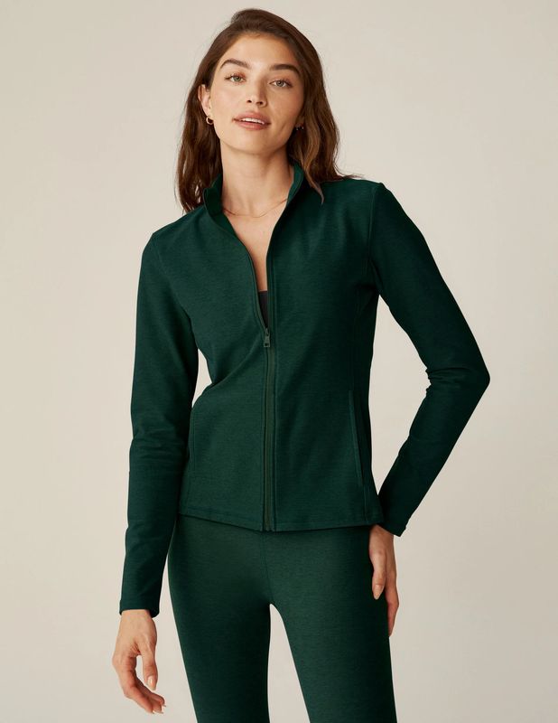 Beyond Yoga, SD2154, Mock Neck Jacket