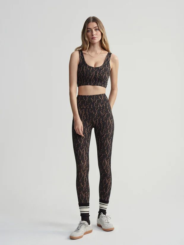 Varley, Form Pocket Legging 25&quot;, Carob Fragment Snake