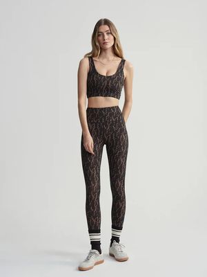 Varley, Form Pocket Legging 25&quot;, Carob Fragment Snake