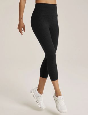 Beyond Yoga, SD3106, SPACEDYE WALK AND TALK HW CAPRI LEGGING
