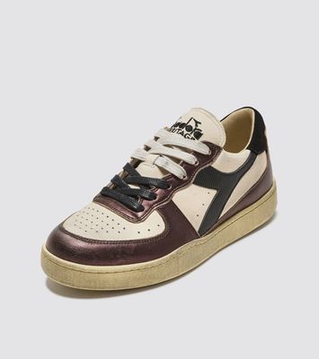 Diadora, MI BASKET LOW METALLIC DIRTY