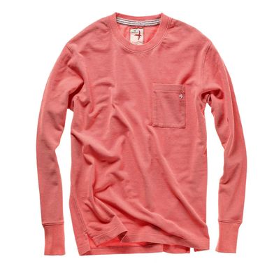 Relwen, Pique L/S Pocket Crew