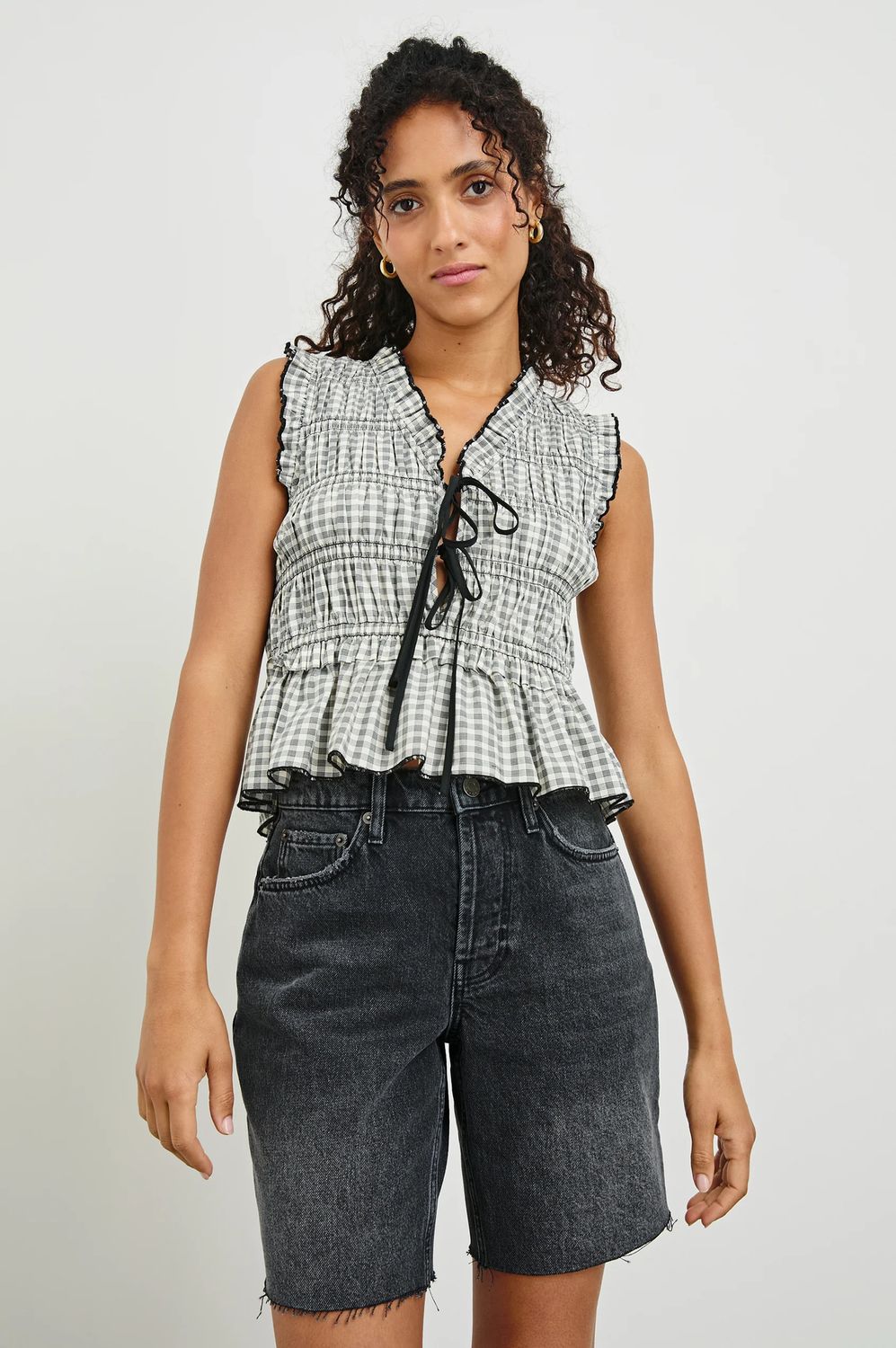 Rails, Martine, IVORY JET GINGHAM