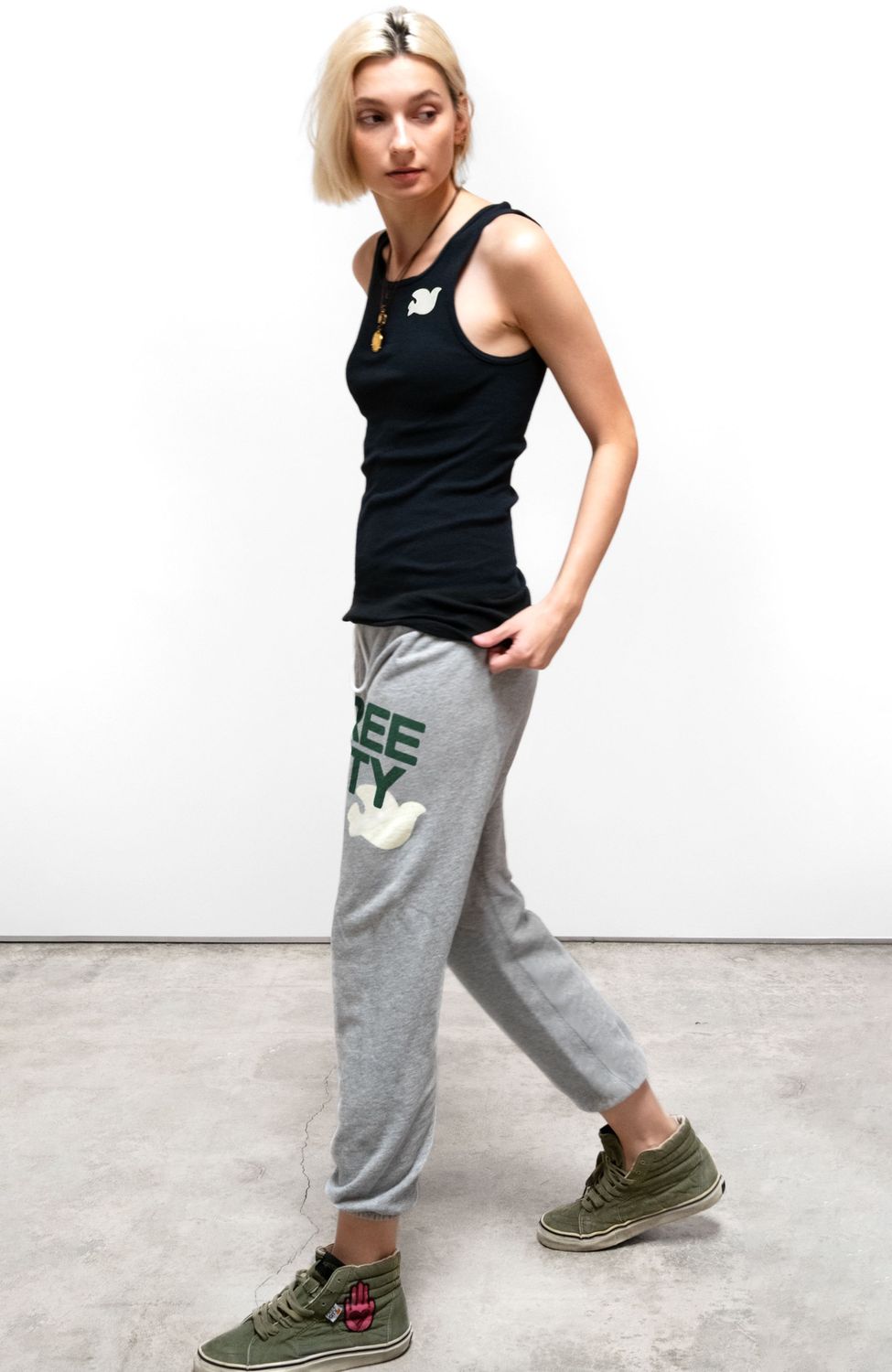 Free City, Original Sweatpant, Heather Army