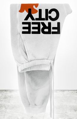 Free City, Sunfades Pocket Sweat, Chalk Orange