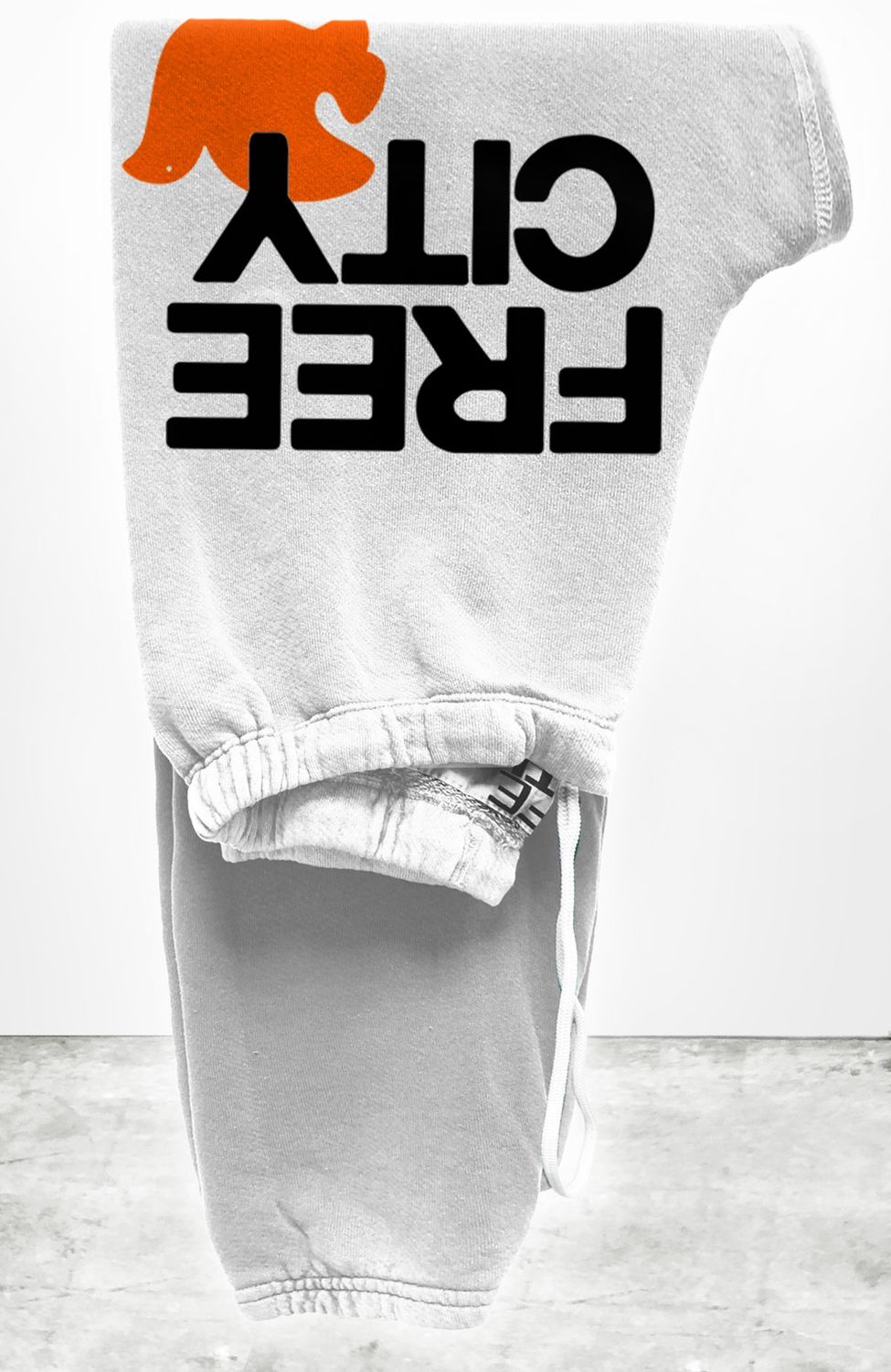 Free City, Original Sweatpant, Chalk Orange