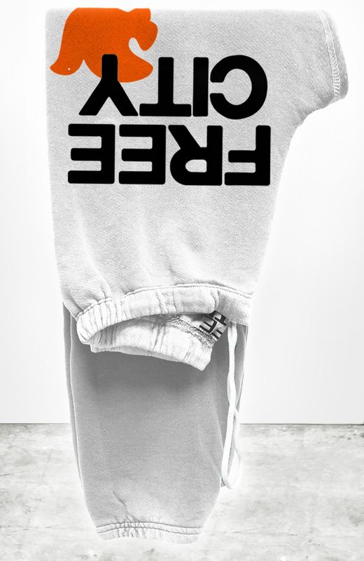 Free City, Original Sweatpant, Chalk Orange