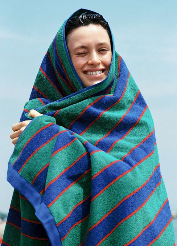 Lido, Beach Towel, Parrotfish