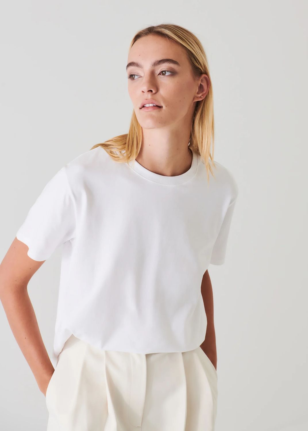 Patrick Assaraf, Pima Boyfriend Tee