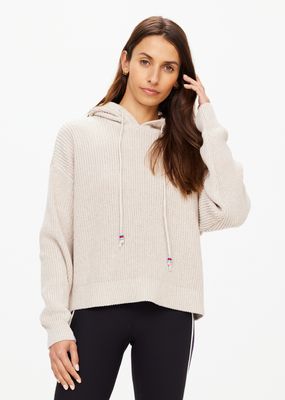 The Upside, DUNE KNIT HOODIE, Natural