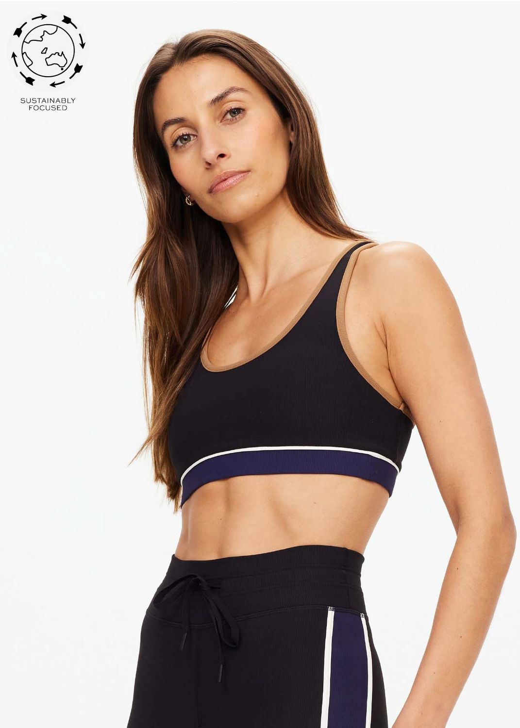 The Upside, Revolver Jade RB Bra, Black