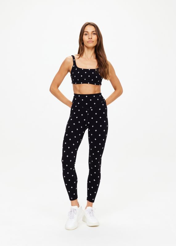 The Upside,  Satellite 25in Midi Legging, White Stars