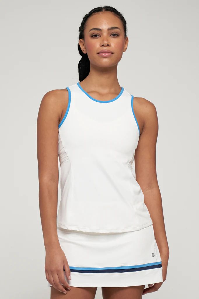 Lija, 1937, Elite Spice Tank White/Lagoon