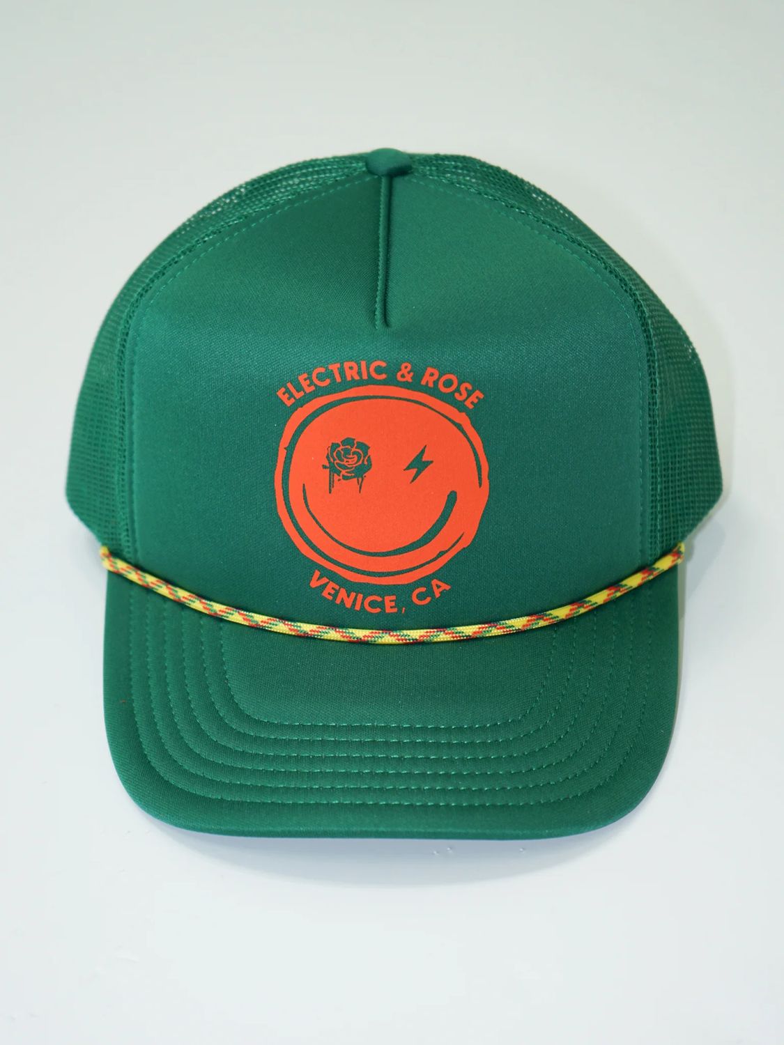 Electric and Rose, Smiley Trucker Hat