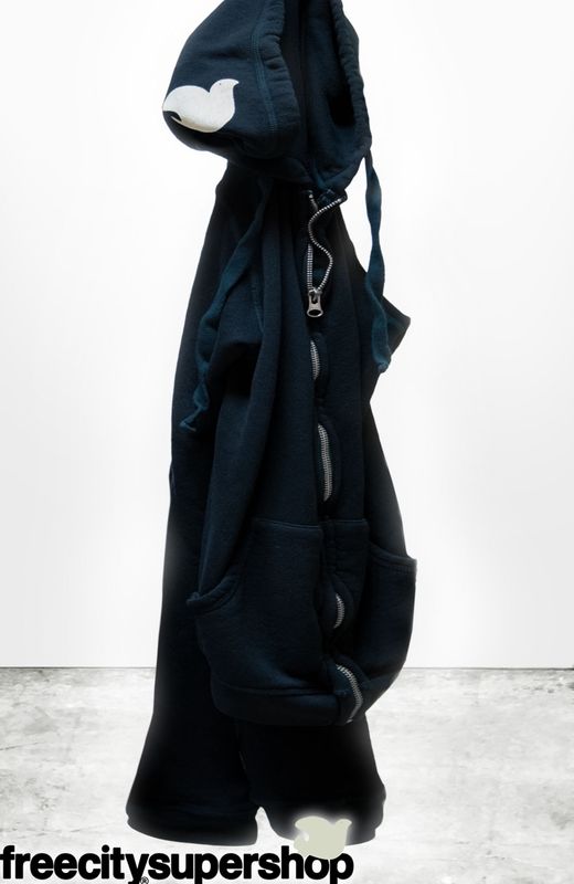 Free City, Superfluff Zip Hoodie, DeepSpace Cream