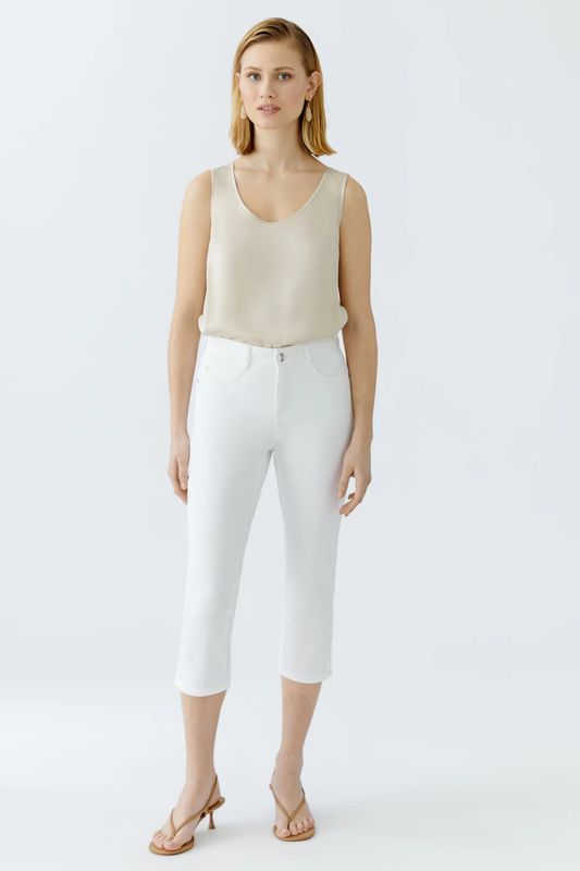 Oui, 78878, Capris, White
