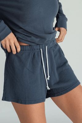 Perfect White Tee, Layla, FRENCH TERRY SWEAT SHORTS