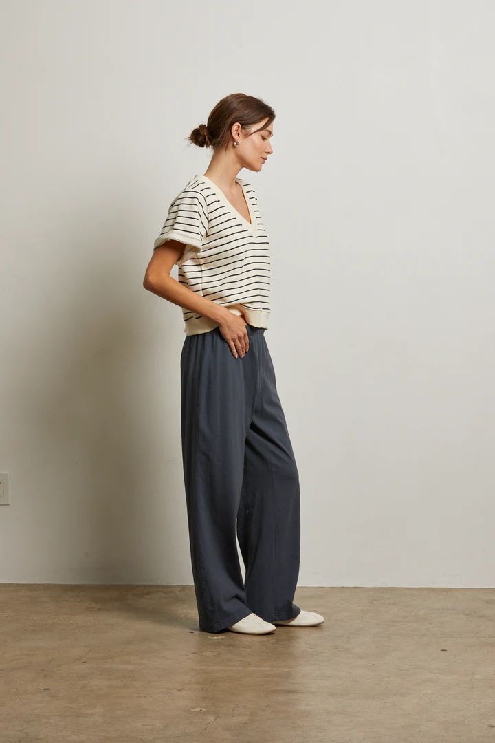 Perfect White Tee, Adele Easy Pull On Pant