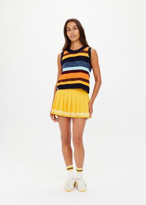 The Upside, Nelson Knit Crop Vest, Stripe
