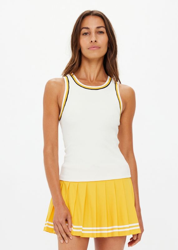 The Upside, Kirsty Rib Tank, Creme