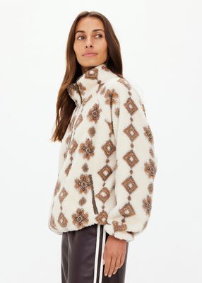 The Upside, Harlow Fleece Pullover, Abstract