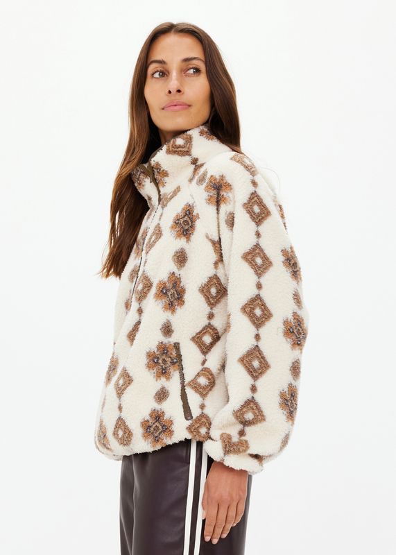 The Upside, Harlow Fleece Pullover, Abstract