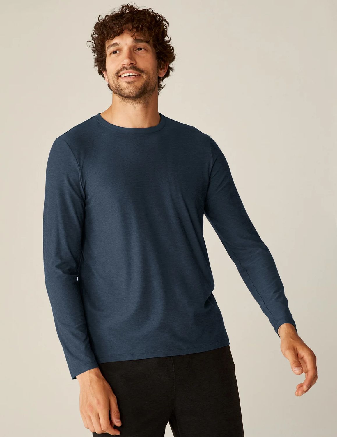 Beyond Yoga, LWSD7905D, Mens, ALWAYS BEYOND LONG SLEEVE CREW 2.0