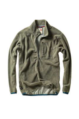 Relwen, Sheared Fleece Half Zip