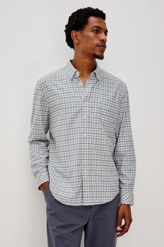 Rails, Vance, Charcoal Blue Check