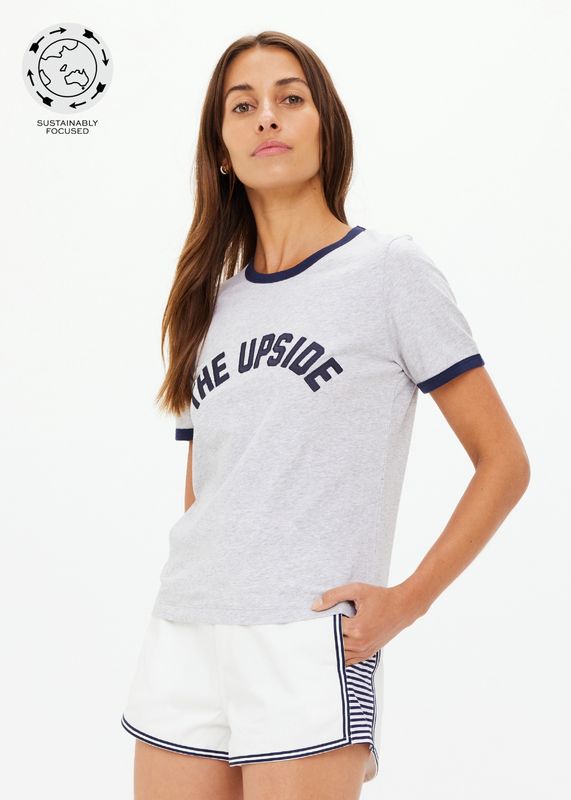 The Upside, JARAMA JOY TEE, Grey Marl