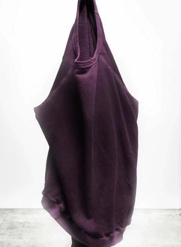 Free City, Lucky Rabbits Sweatshirt, Eggplant Rabbit