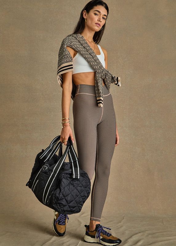 The Upside, BOHEMIA 25IN MIDI PANT, Check