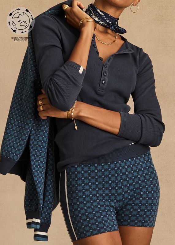 The Upside, NESS RIBBED LONG SLEEVE TOP
