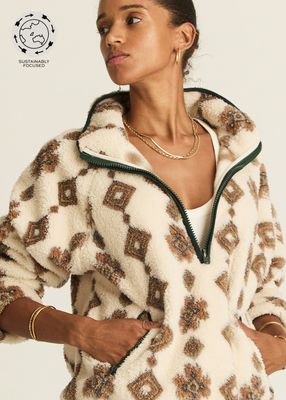 The Upside, Harlow Fleece Pullover, Abstract