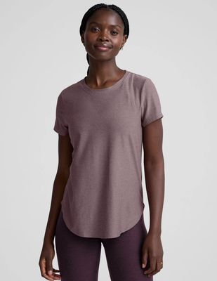 Beyond Yoga, LWSD7670, Featherweight On the Down Lo Tee