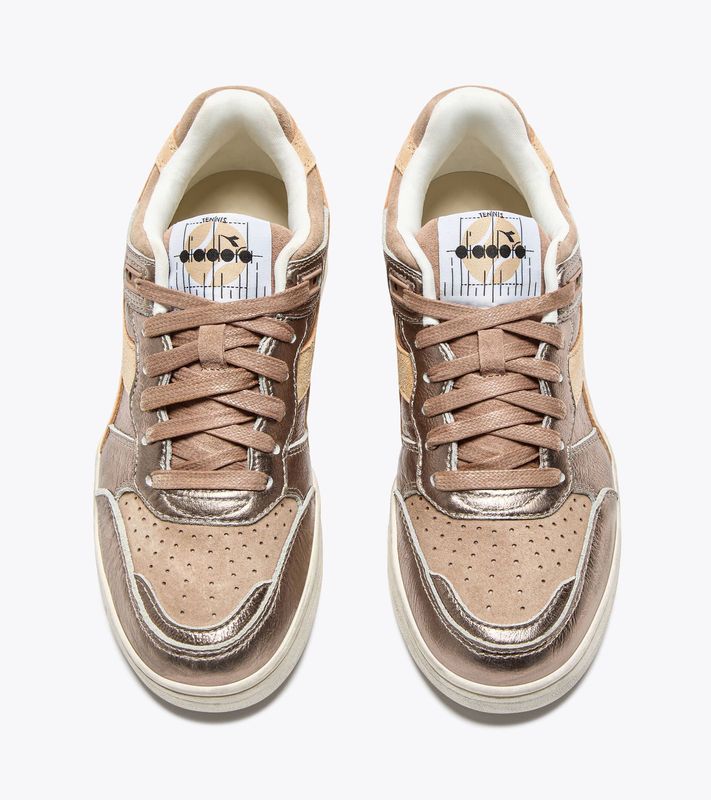 Diadora, B.560, Metal S, Brown Uniform