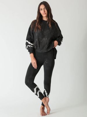 Electric and Rose, Sunset Legging, Onyx Cloud