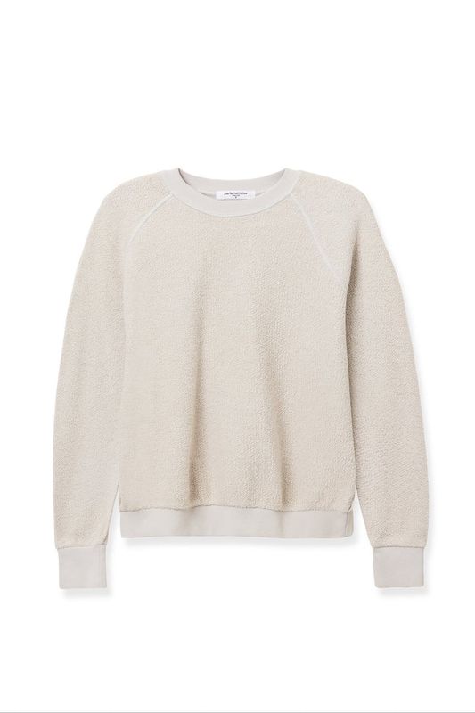 Perfect White Tee, Ziggy Inside-Out Sweatshirt