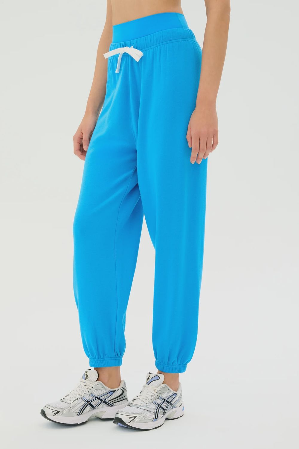 Splits59, Andie Oversize Fleece Sweatpant, Riviera
