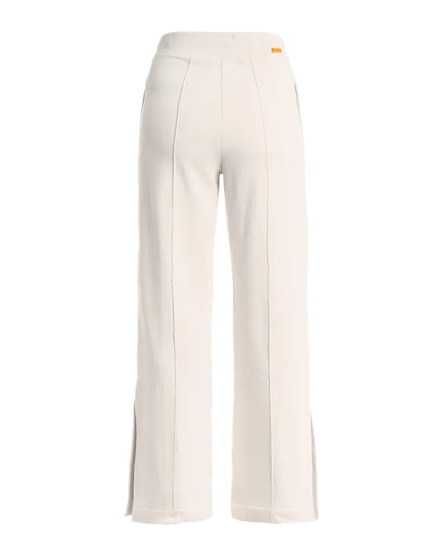 Parajumpers Isidor Wide Leg Fleece Pant, Ecru